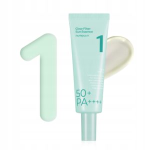 Numbuzin No.1 Clear Filter Sun Essence SPF50+ Rozświetlająca Esencja 50ml