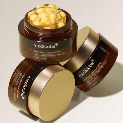 Medicube Deep Vita C Capsule Cream - Rozjaśniająco-Ujędrniający Krem 55g - obrazek 6