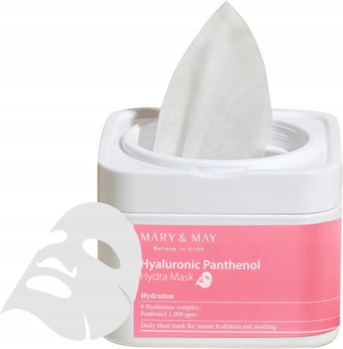Mary&May Hyaluronic Panthenol Hydra Mask 30 szt. - nawilżające maski