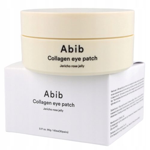 Abib Collagen Eye Patch Jericho Rose Jelly - płatki pod oczy 60szt. - obrazek 5