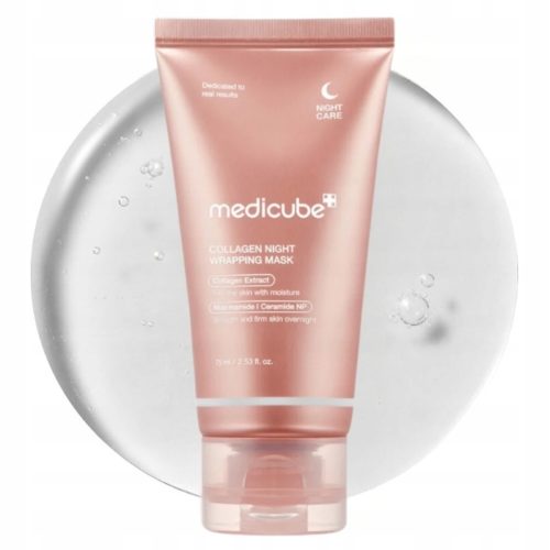 Medicube Collagen Night Wrapping Peel Off Ujędrniająca Maska 75ml + GRATIS - obrazek 2