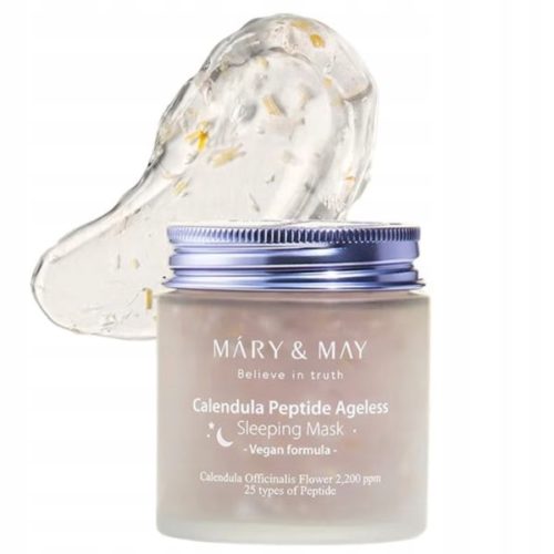 Mary&May Calendula Peptide Ageless Sleeping Ujędrniająca Maska na Noc 110g