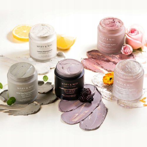 Mary&May Calendula Peptide Ageless Sleeping Ujędrniająca Maska na Noc 110g - obrazek 5