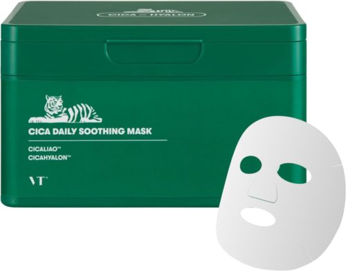 VT Cosmetics CICA Daily Soothing Mask - Kojące Maski w Płachcie 30szt.