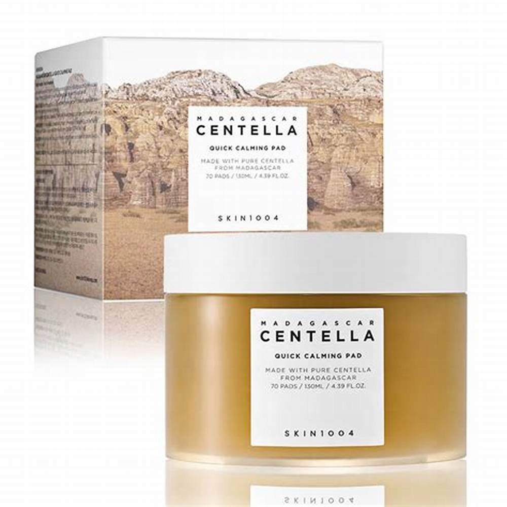 SKIN1004 Madagascar Centella Quick Calming Pad- Łagodzące Płatki, 70 szt.