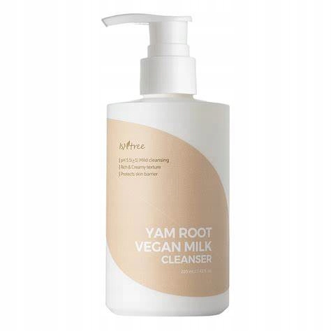 Isntree Yam Root Vegan Milk Cleanser Łagodzące Mleczko 220ml