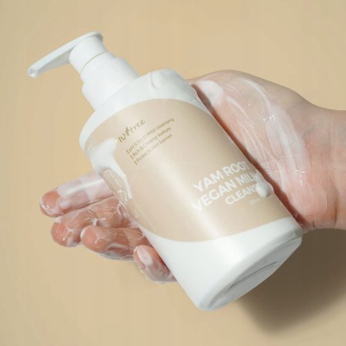 Isntree Yam Root Vegan Milk Cleanser Łagodzące Mleczko 220ml - obrazek 3
