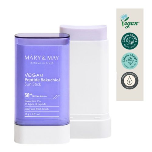 Mary&May Vegan Peptide Bakuchiol Sun Stick SPF50 Sztyft Przeciwsłoneczny