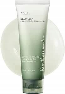 Anua - Heartleaf LHA Moisture Peeling Gel - Kojący Żelowy Peeling - 120ml