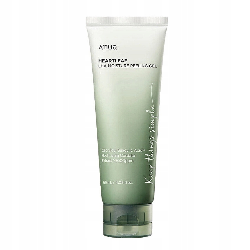 Anua - Heartleaf LHA Moisture Peeling Gel - Kojący Żelowy Peeling - 120ml - obrazek 2