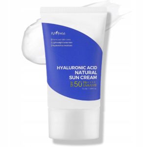 Isntree Hyaluronic Acid Natural Sun Cream SPF50 - Krem z Filtrem UV, 50ml