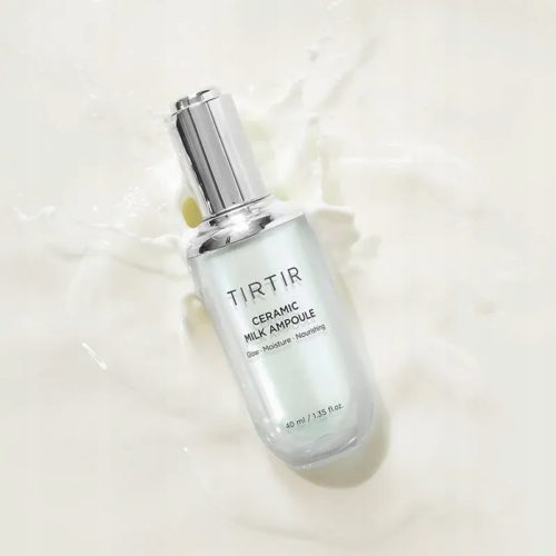 TIRTIR Ceramic Milk Ampoule 40ml - silnie nawilżające serum do twarzy - obrazek 5