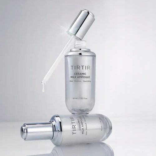 TIRTIR Ceramic Milk Ampoule 40ml - silnie nawilżające serum do twarzy - obrazek 6