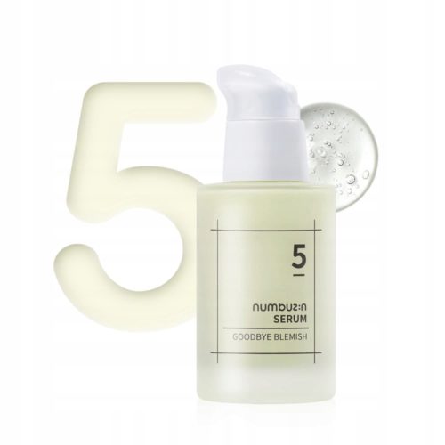 Numbuzin No.5 Goodbye Blemish Serum - rozjaśniające z niacynamidem, 50ml - obrazek 3