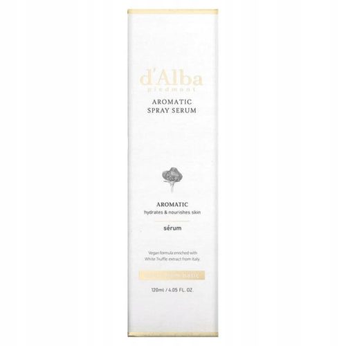 d'Alba White Truffle First Aromatic Spray Nawilżające Serum w Mgiełce 120ml - obrazek 2