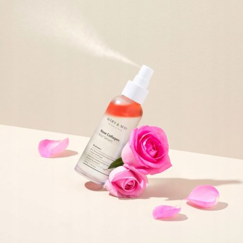 Mary&May Rose Collagen Mist Serum - Dwufazowe Różane Serum w Mgiełce 100ml - obrazek 3