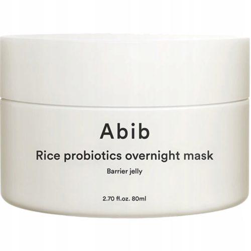 Abib Rice Probiotics Overnight Mask Barrier Jelly Maska z Probiotykami 80ml
