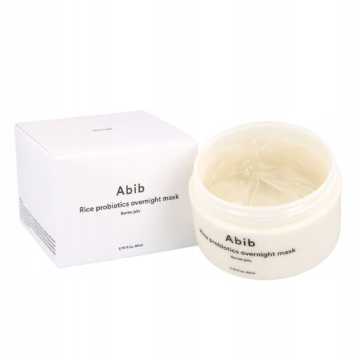 Abib Rice Probiotics Overnight Mask Barrier Jelly Maska z Probiotykami 80ml - obrazek 3