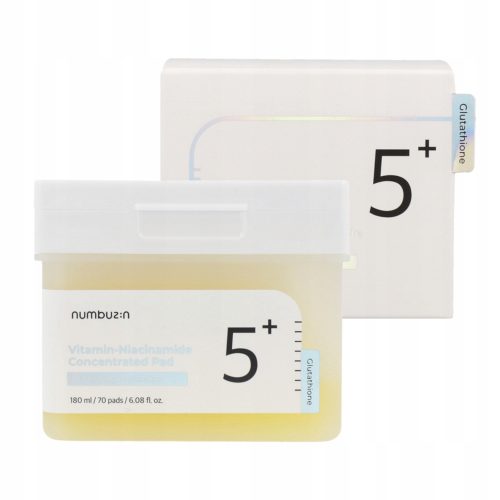 Numbuzin No.5 Vitamin Niacinamide Concentrated Pad - Rozświetlające Płatki
