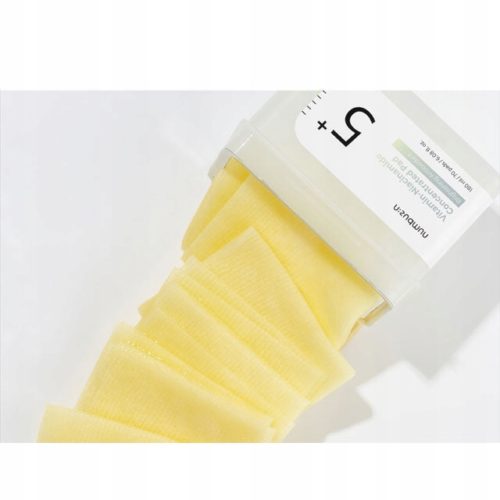 Numbuzin No.5 Vitamin Niacinamide Concentrated Pad - Rozświetlające Płatki - obrazek 2
