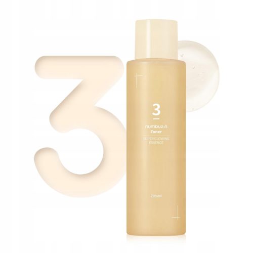 Numbuzin No.3 Super Glowing Essence Toner - Rozświetlający Tonik 200ml - obrazek 2