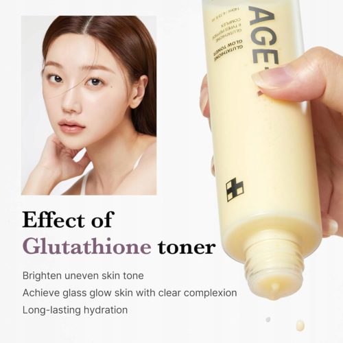 Medicube AGE-R Glutathione Glow Toner - Rozjaśniający Tonik 140ml - obrazek 5