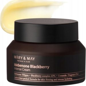 Mary&May Idebenone Blackberry Intense Cream - krem przeciwzmarszczkowy 70g