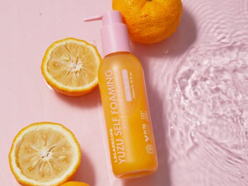 LalaRecipe Yuzu Self Foaming 3in1 Cleanser Pianka z Ekstraktem z Yuzu 200ml - obrazek 4