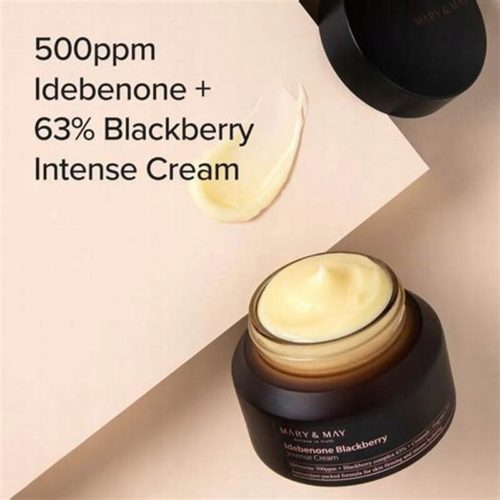 Mary&May Idebenone Blackberry Intense Cream - krem przeciwzmarszczkowy 70g - obrazek 2