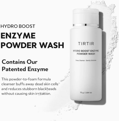 TIRTIR Hydro Boost Enzyme Powder Wash Puder Enzymatyczny do twarzy 75g - obrazek 5