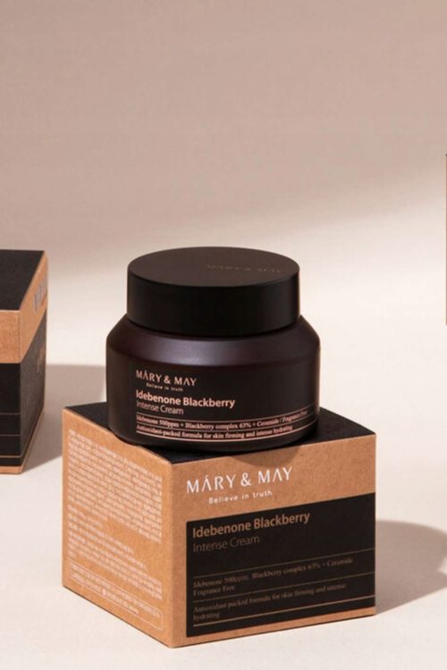 Mary&May Idebenone Blackberry Intense Cream - krem przeciwzmarszczkowy 70g - obrazek 3